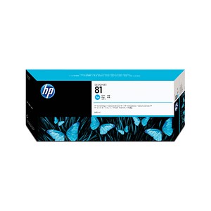 HP 81 cyan (C4931A) Tintenpatrone